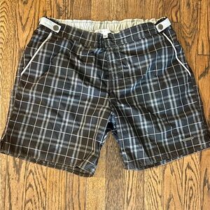 Parke & Ronen Checkered Swim Shorts